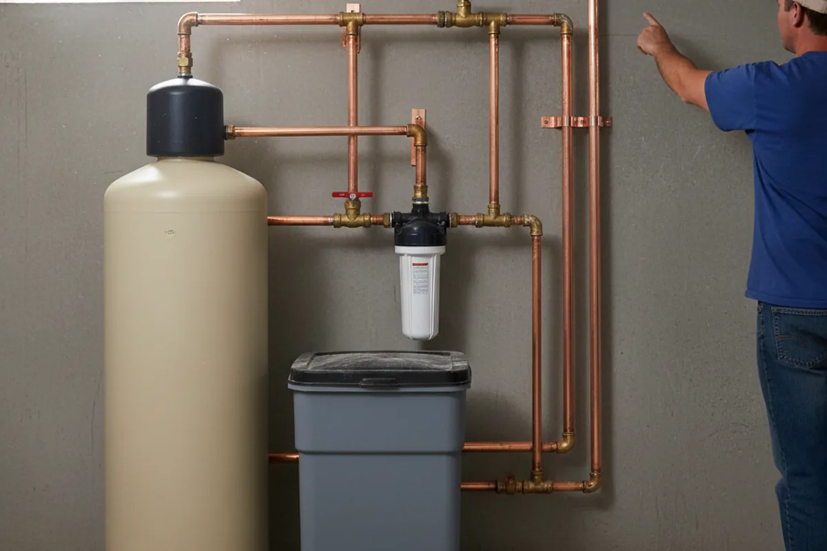 Whole-house water treatment system installed in Cambridge